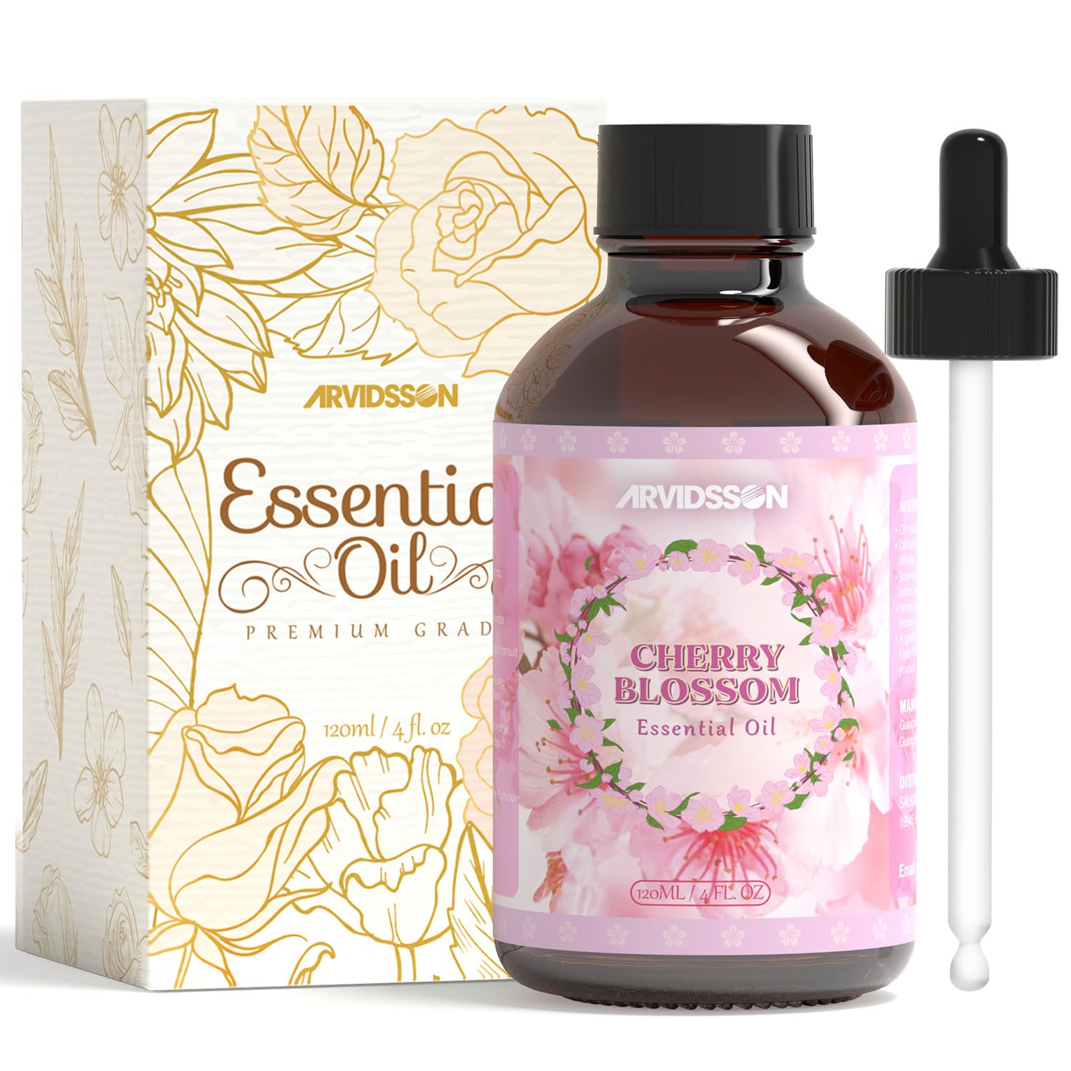 ARVIDSSON Cherry Blossom botella 120 ml para aromaterapia en casa