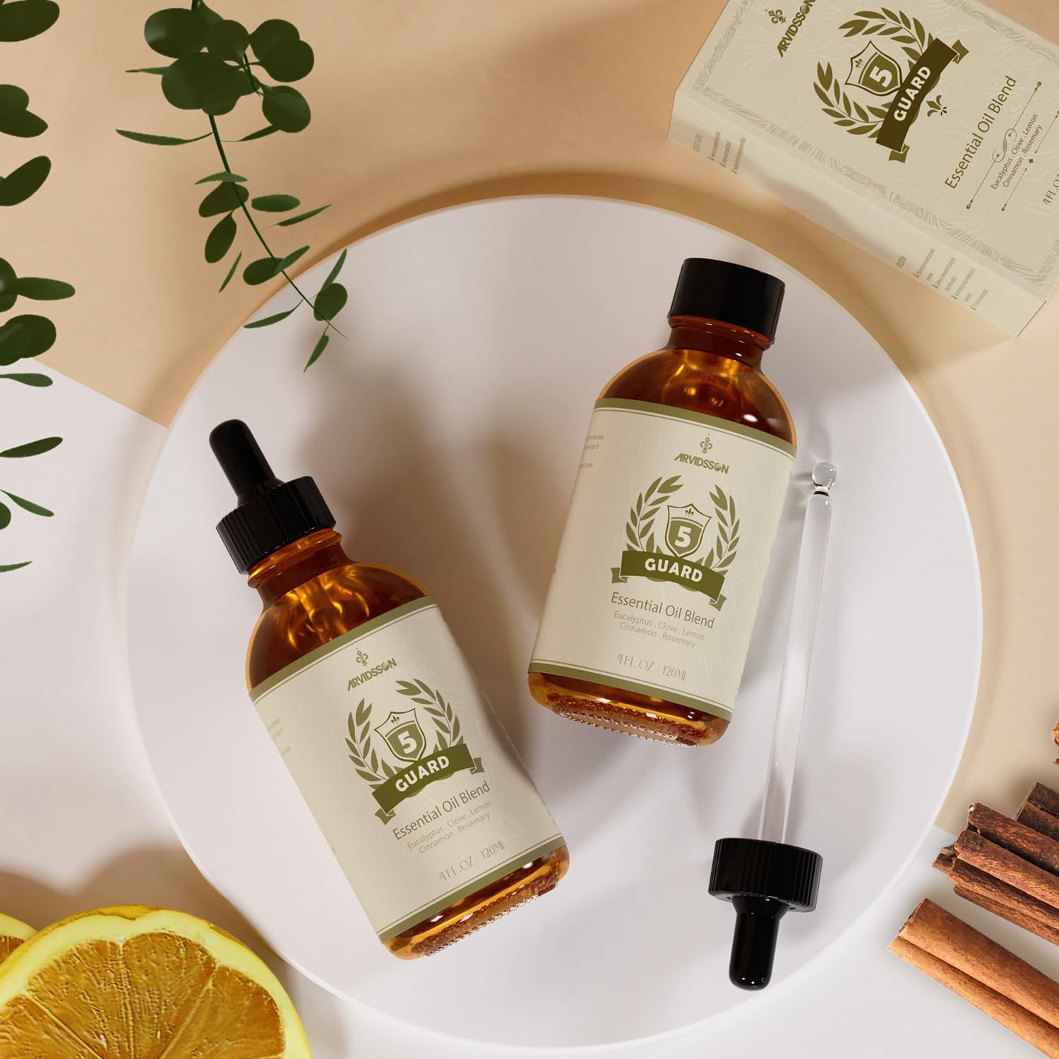 ARVIDSSON Five Guard: aroma especiado ayuda a crear un ambiente hogareño.
