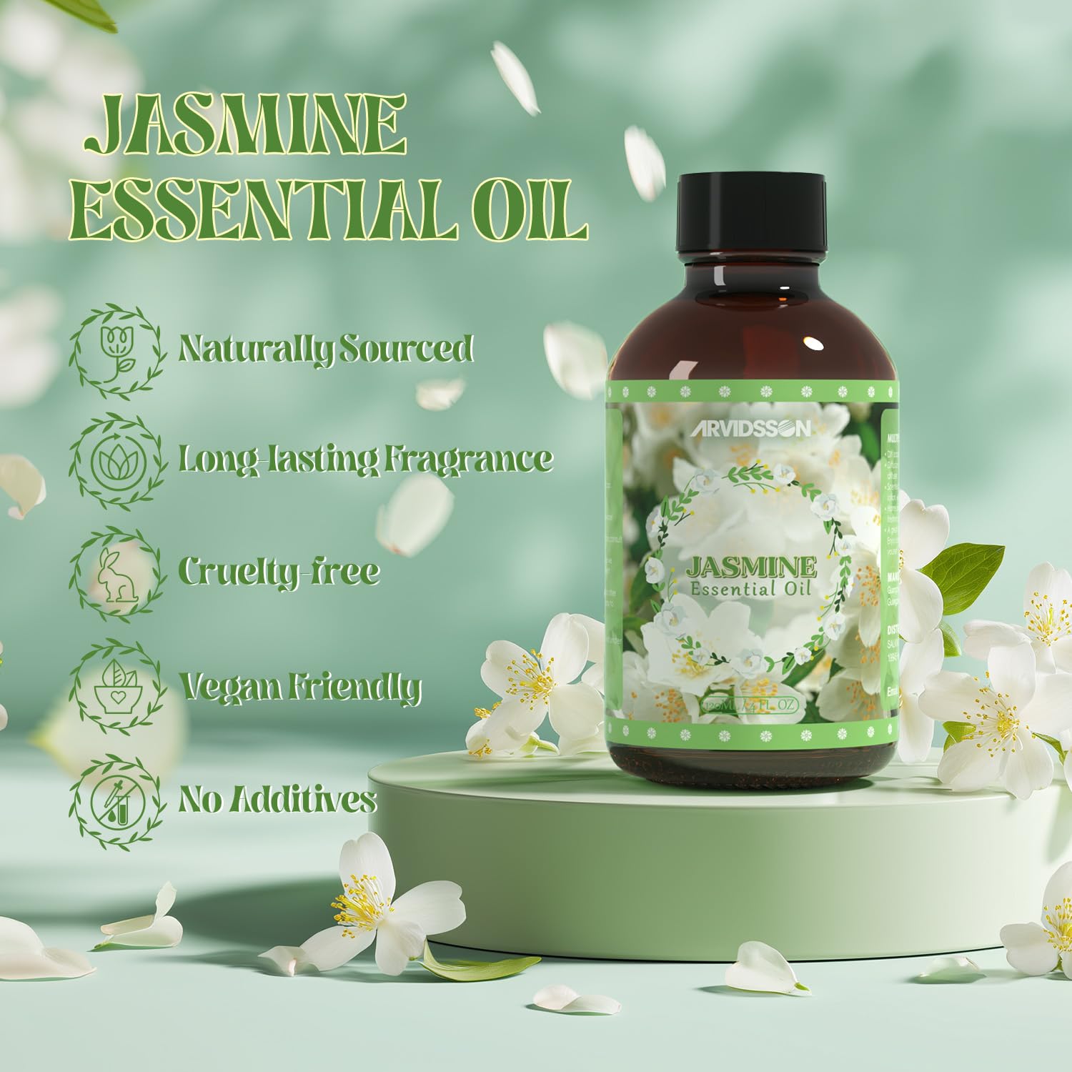 ARVIDSSON Jazmín difusor, aroma envolvente para momentos de tranquilidad.