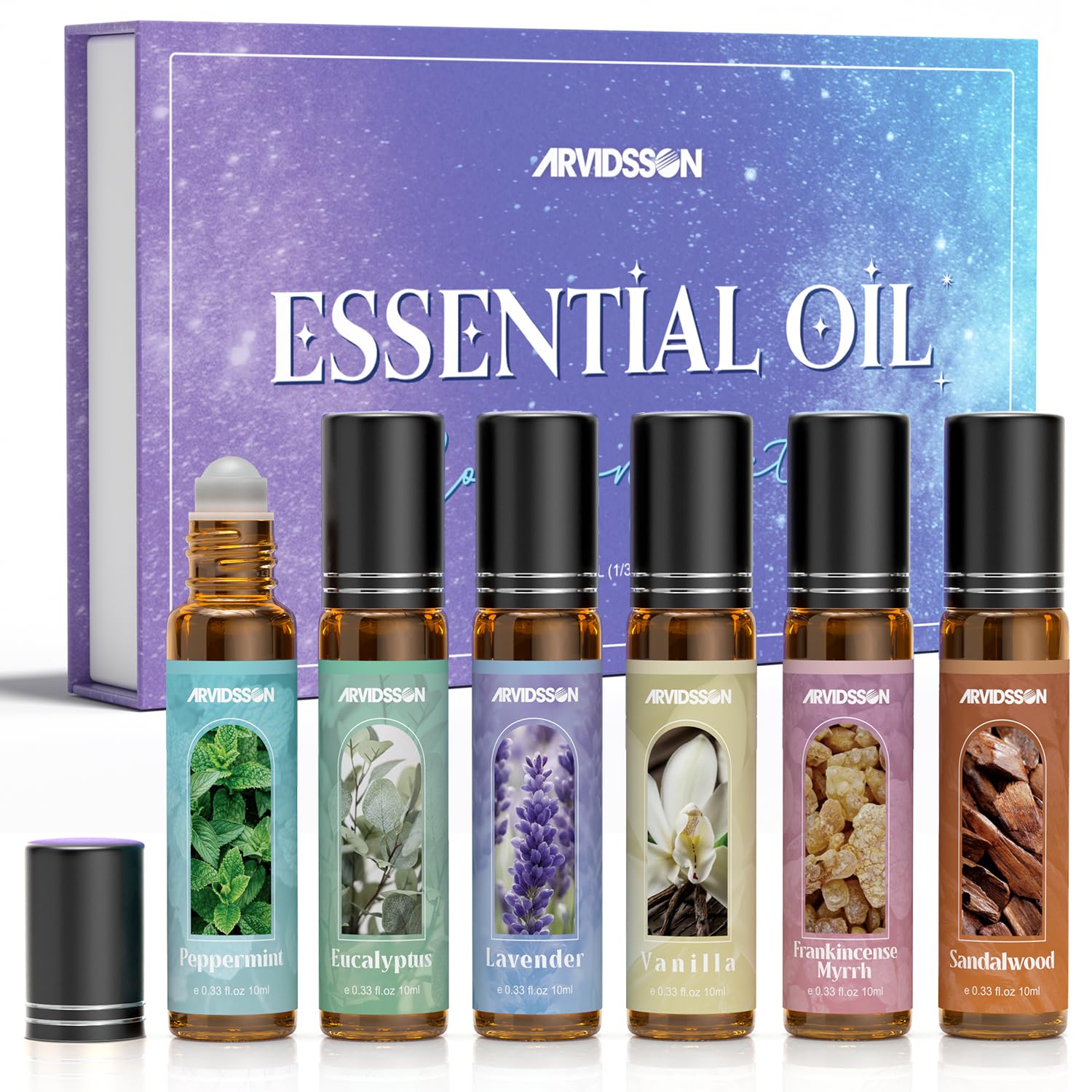 ARVIDSSON roll-on lavanda: aroma calmante para relajación diaria