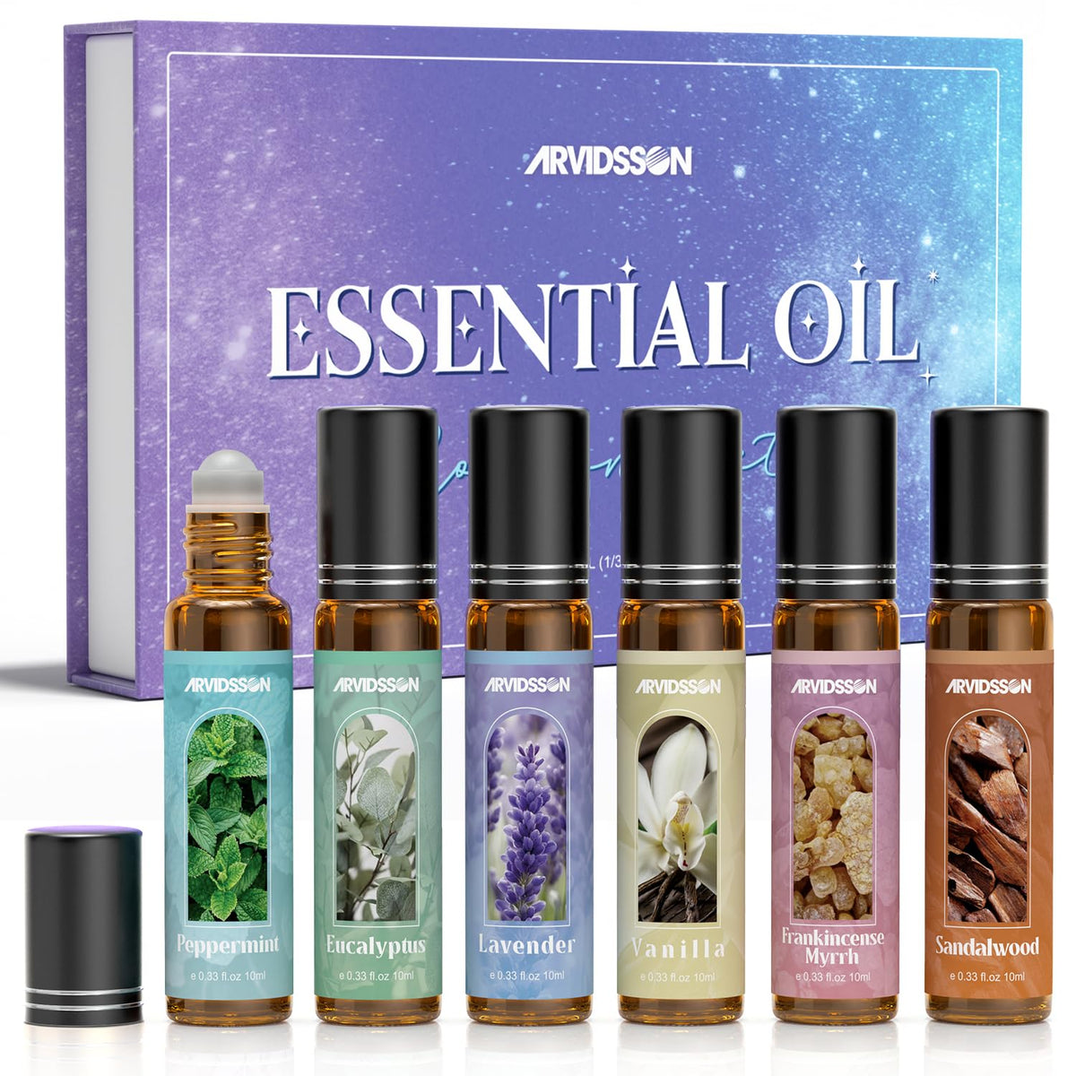 ARVIDSSON roll-on lavanda: aroma calmante para relajación diaria