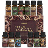 ARVIDSSON set de maderas: botellas de 10 ml para difusor y ambientación.