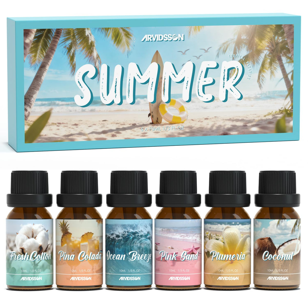 ARVIDSSON Ocean Breeze para difusor, aroma fresco de brisa marina