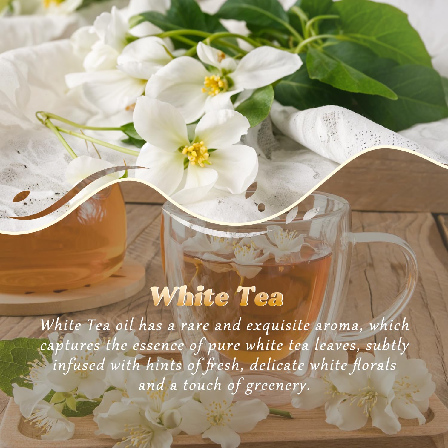 ARVIDSSON té blanco con aroma floral-terroso para ambientes frescos