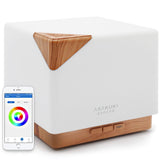 ASAKUKI difusor ultrasónico para aroma suave y duración extendida