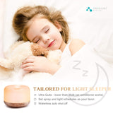 ASAKUKI difusor luz apagada para dormir