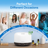 ASAKUKI difusor libre de BPA, fácil de limpiar y seguro para hogares.