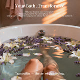 Asanté Labs Tranquilidad, baño nocturno, crea una experiencia de relajación profunda