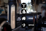 Asbirg Fitness opción práctica para entrenamientos en casa o en el gimnasio.