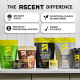 Ascent botella 40 porciones, ideal para entrenar y viajar