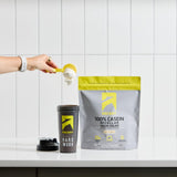 Ascent Caseína micelar con 11 g de BCAA para soporte muscular