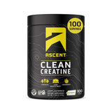 Ascent creatina monohidrato limpia, porción de 5 g para entrenamiento