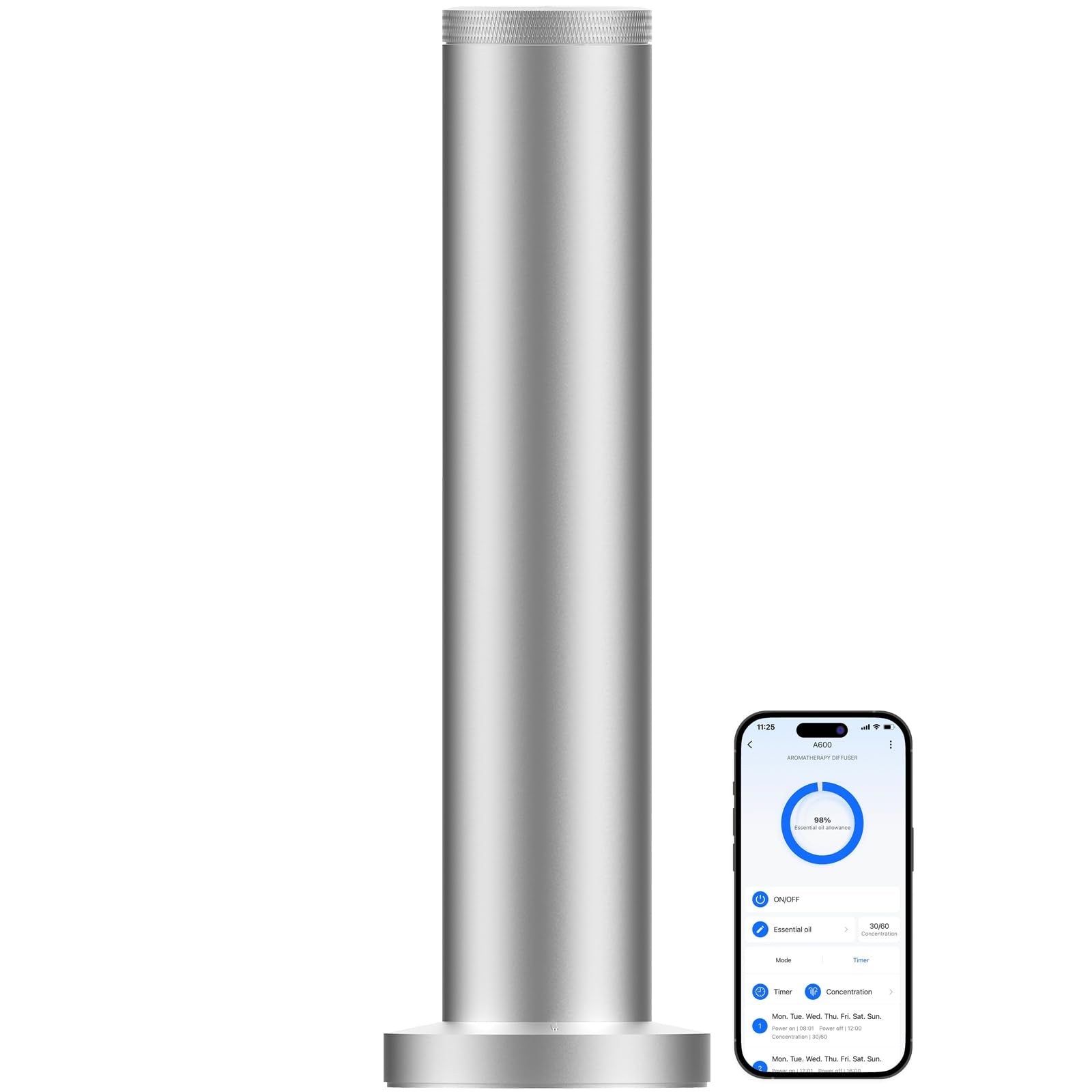ASCENTYER difusor inalambrico Pro principal, libertad sin cables para salón.