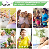 Pastillas sublinguales Ascuoli NMN-Resveratrol, absorción rápida en boca.