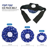 ASEKACK-gancho-velcro-fijacion-segura para bolsas de hielo de cualquier tamaño.