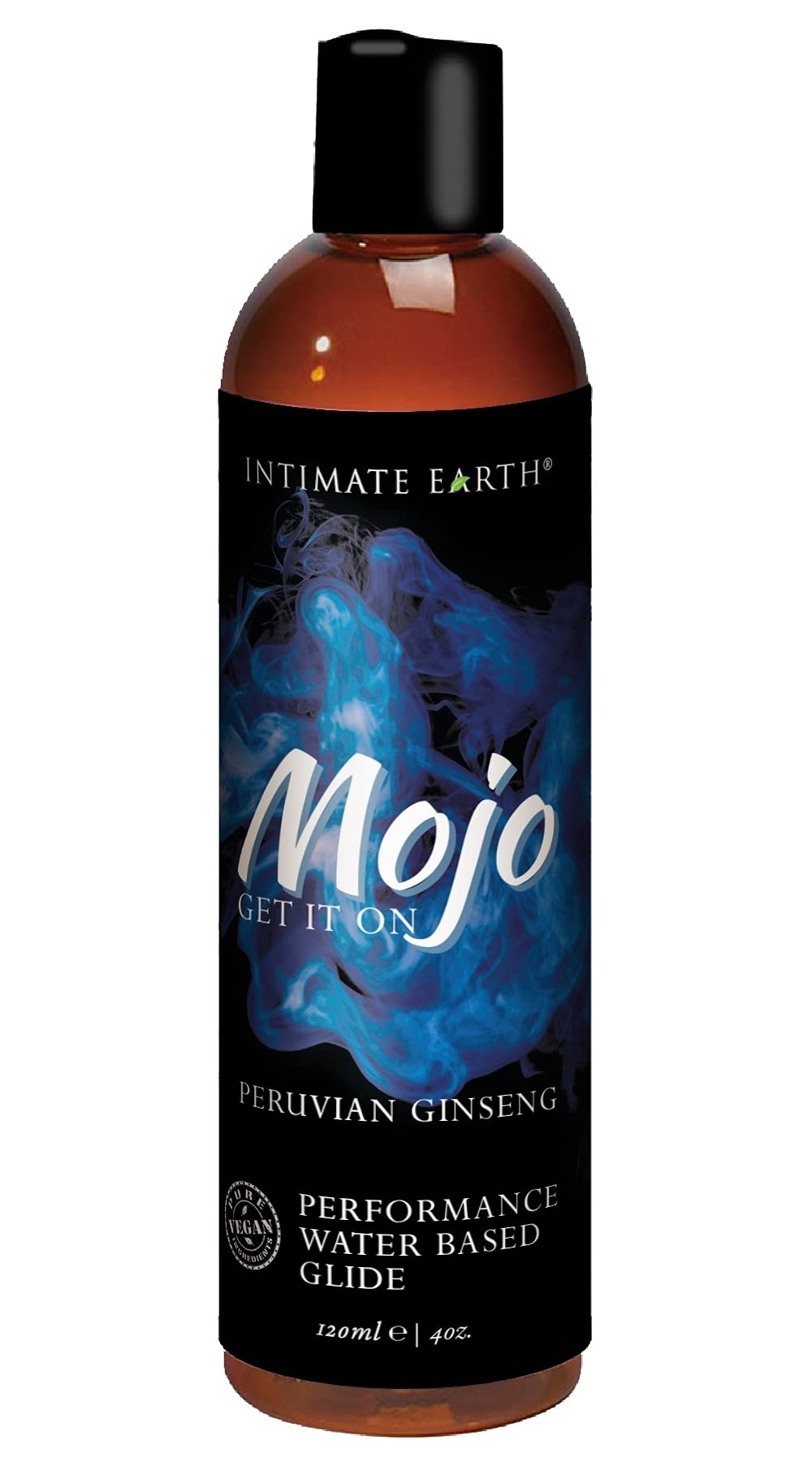 Mojo Ginseng Peruano de ASK GRANDPA COFFEES, botella con deslizamiento suave para comodidad.