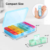 ASprink Pil Box en azul brillante para fácil localización.