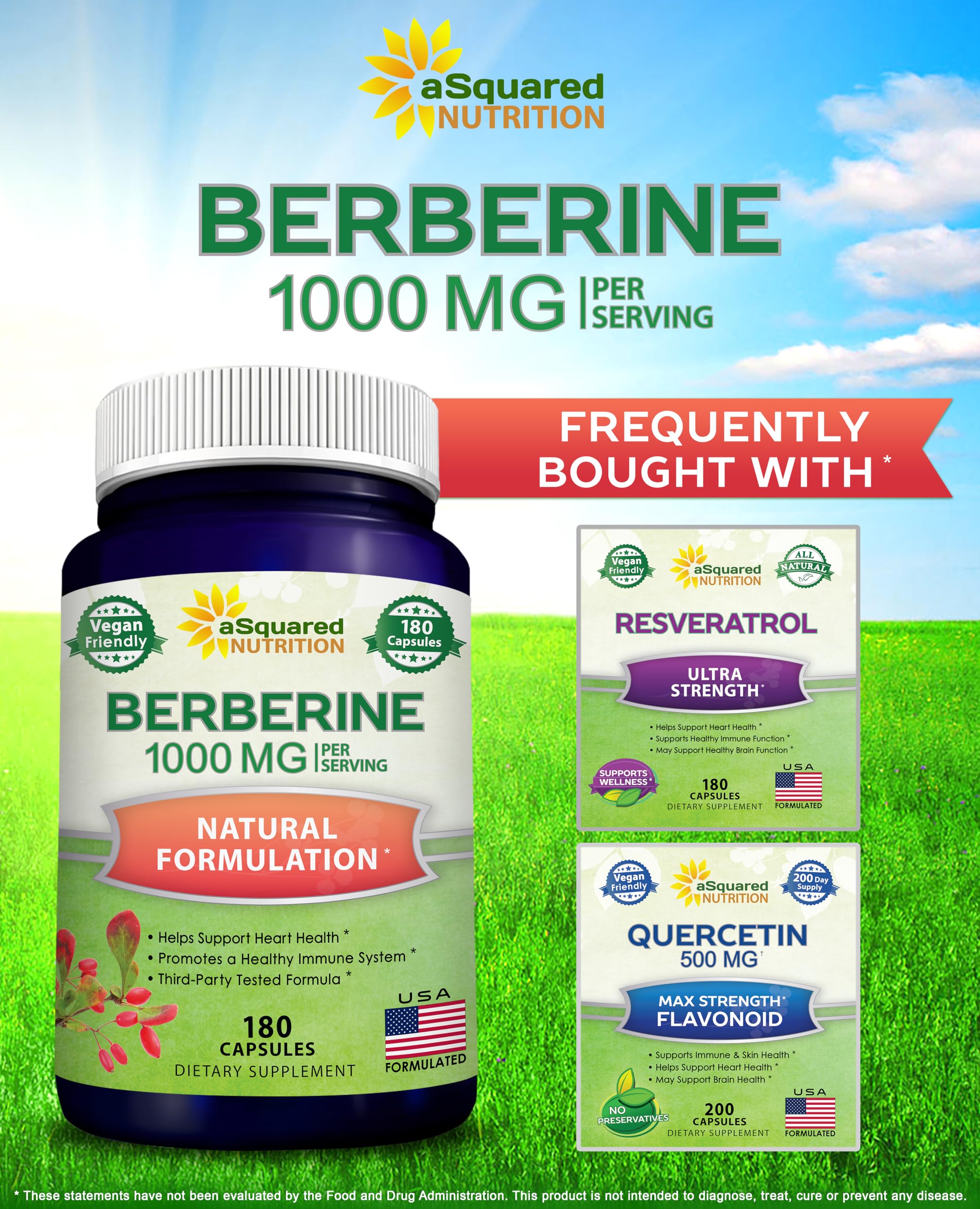 Producto Berberina de aSquared Nutrition, envase claro y de calidad