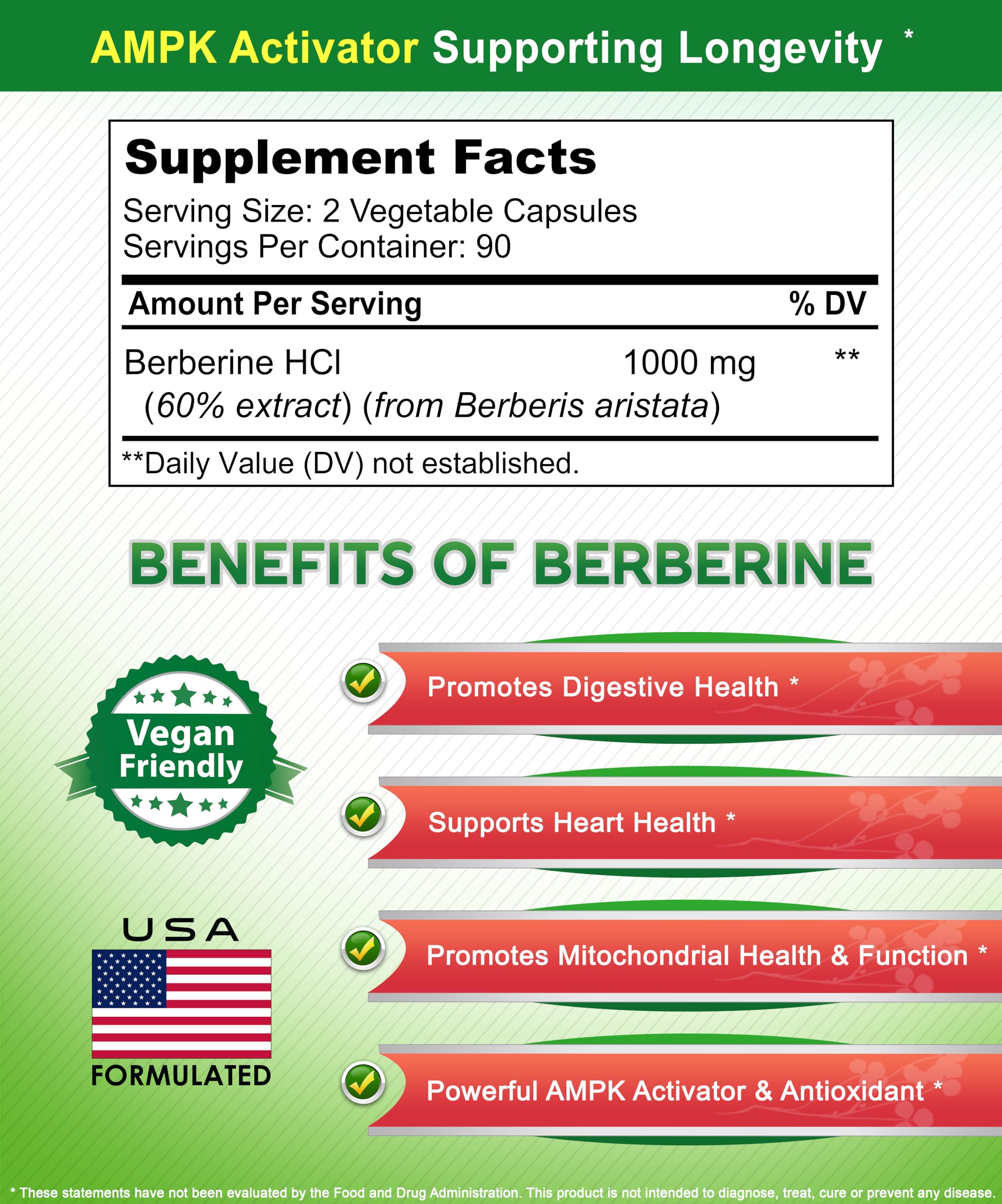 Envase lateral de Berberina 1000 mg, representación de la formulación natural