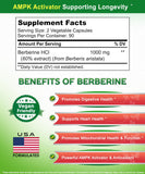 Envase lateral de Berberina 1000 mg, representación de la formulación natural