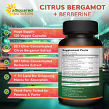 Asquared Nutrition fórmula de extracción concentrada para consistencia en dosis.