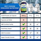 producto fabricado en eeuu para coq10 de asquared nutrition.