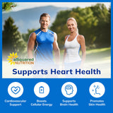 ingredientes veganos de coq10 200 mg de asquared nutrition.