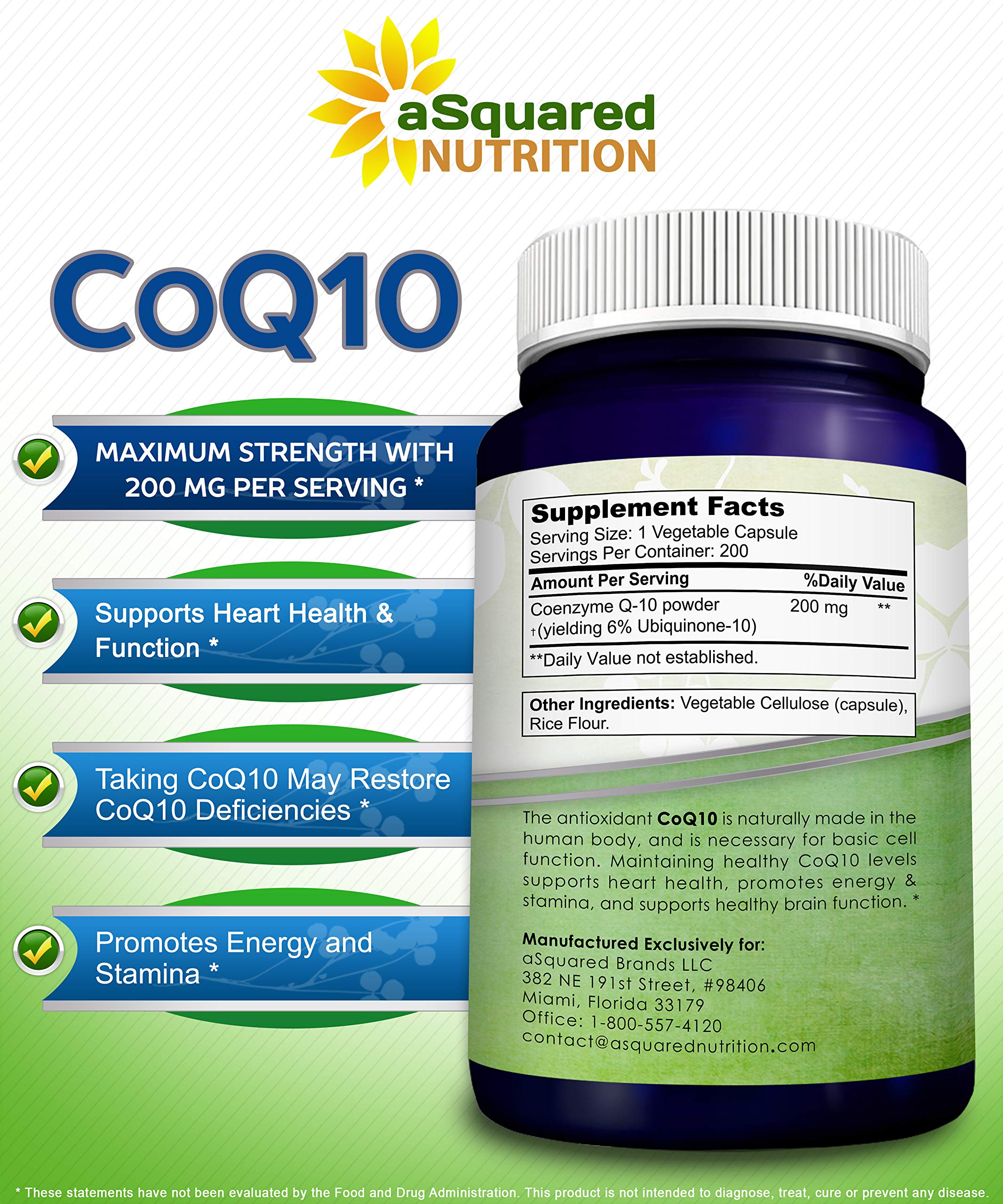 detalle de cápsulas veganas CoQ10 resaltando su alta absorción