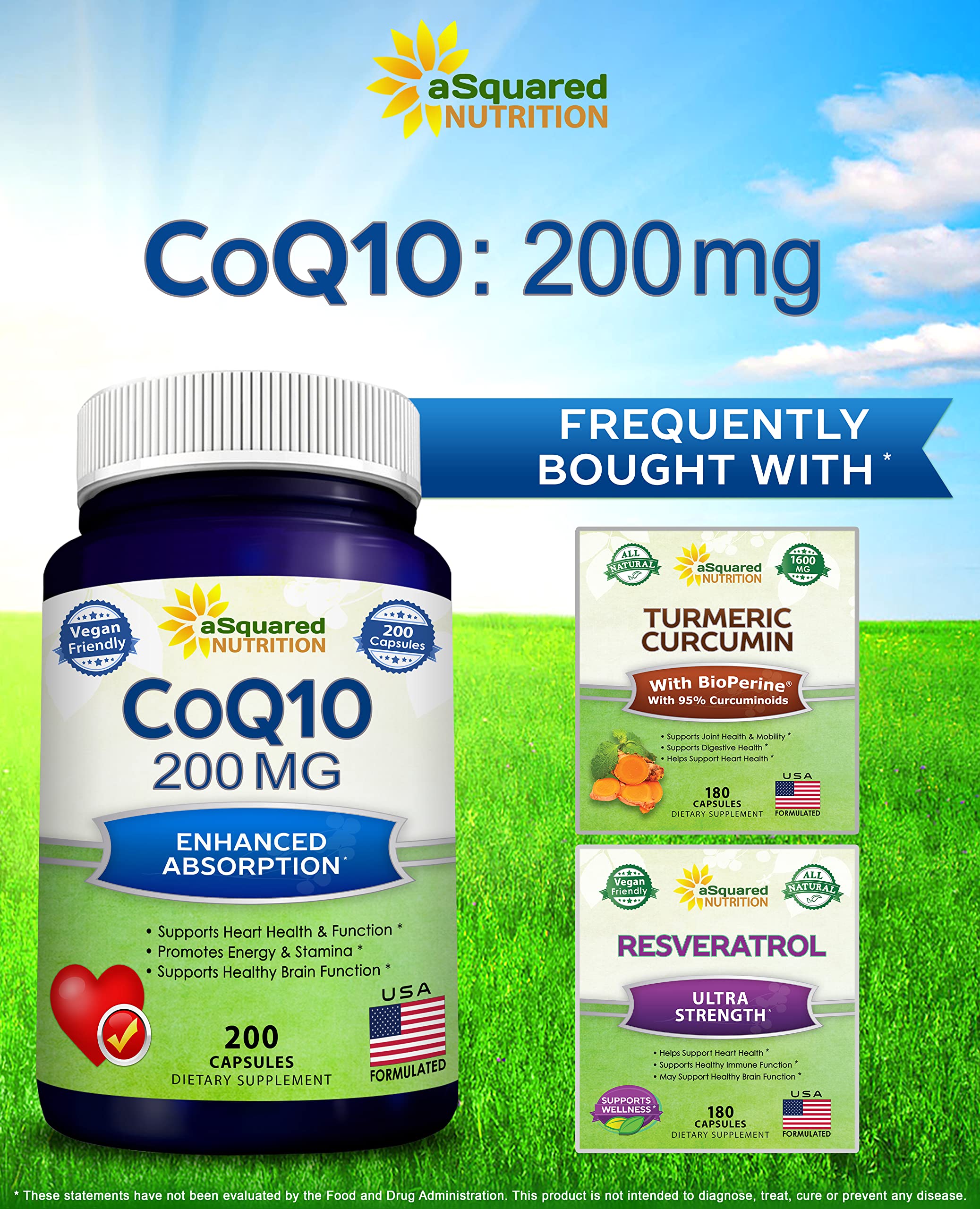 toma diaria en escena con frasco CoQ10 para apoyo energético