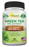 aSquared Nutrition extracto de té verde en cápsulas para energía sostenible.