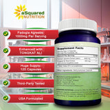 aSquared Nutrition Fadogia Agrestis 1000mg en cápsulas para apoyo diario