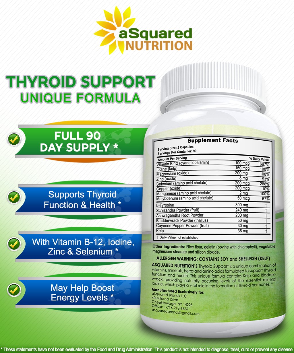 aSquared Nutrition, ingredientes-naturales-tiroides para soporte y energía diaria.
