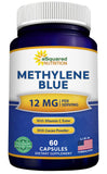 aSquared Nutrition Metileno Azul cápsulas en botella, apoyo a la energía celular y claridad mental