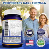 aSquared Nutrition NAD Resveratrol envase práctico de 60 cápsulas