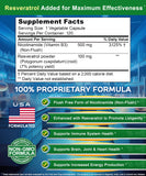 aSquared Nutrition Nicotinamida con Resveratrol, etiqueta visible, información clara sobre ingredientes