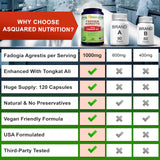 aSquared Nutrition Recuperación posentrenamiento con Fadogia y Tongkat Ali