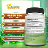 aSquared Nutrition uso diario de té verde para vitalidad.