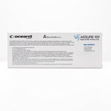 ASSURE-100 caja seis pruebas para viajes y regreso a clases.