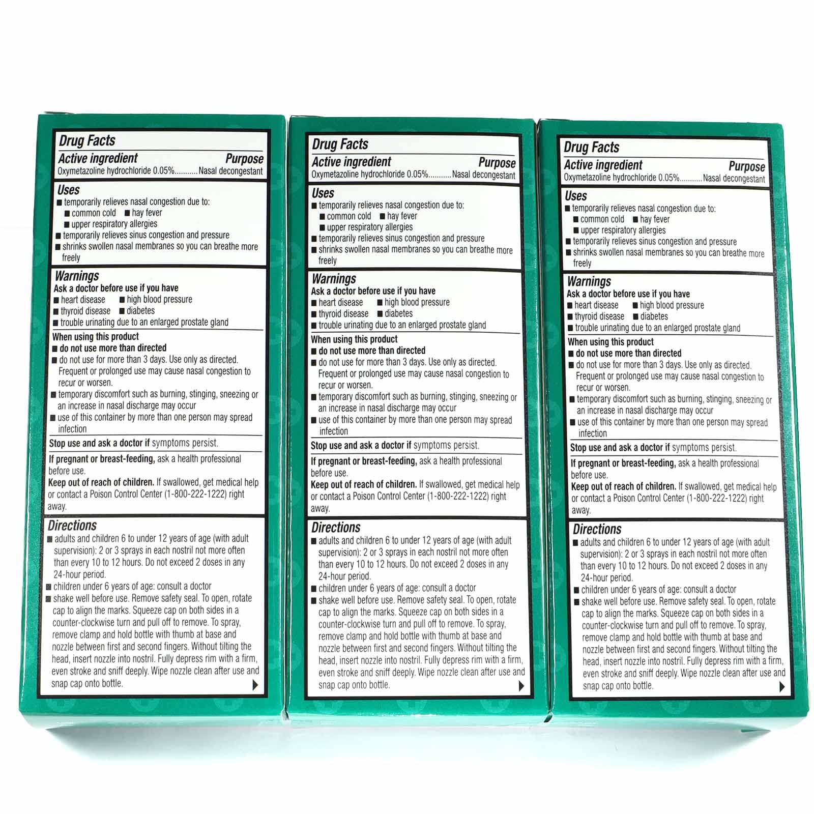 Assured Alivio nasal para congestión severa, uso rápido y cómodo.