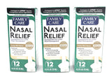 ASSURED alivio nasal, aplicación con bomba para liberación suave.