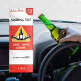 Pruebas desechables de AssuTest para uso personal seguro.