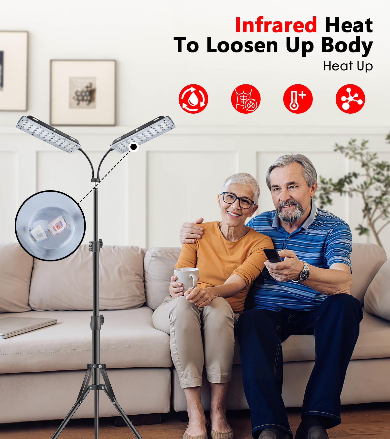 Astarexin soporte ajustable para pie y pared, facilita la terapia en casa.