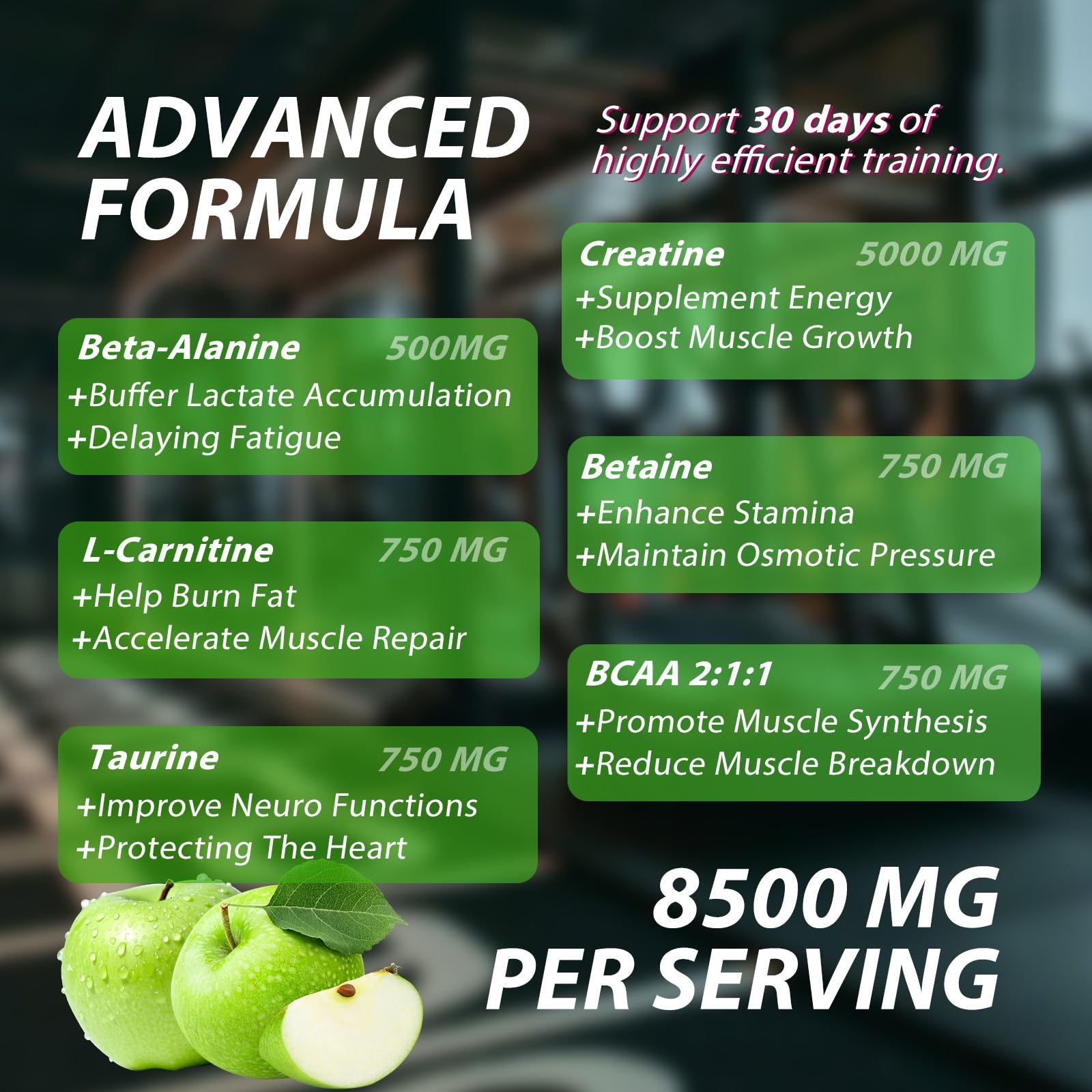 Asumtal gominolas de creatina, mejor rendimiento en entrenamientos intensos