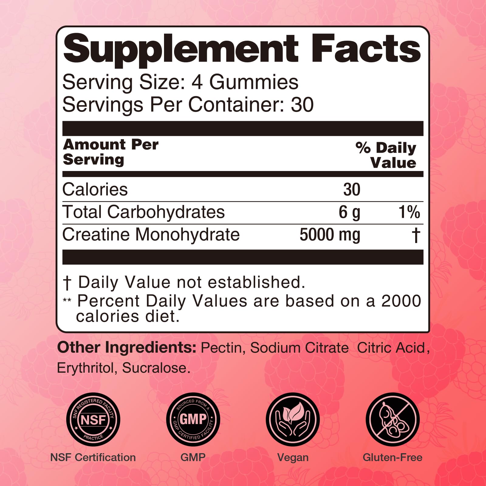 Asumtal Creatine recuperación muscular, gominolas para post-entrenamiento y movilidad.