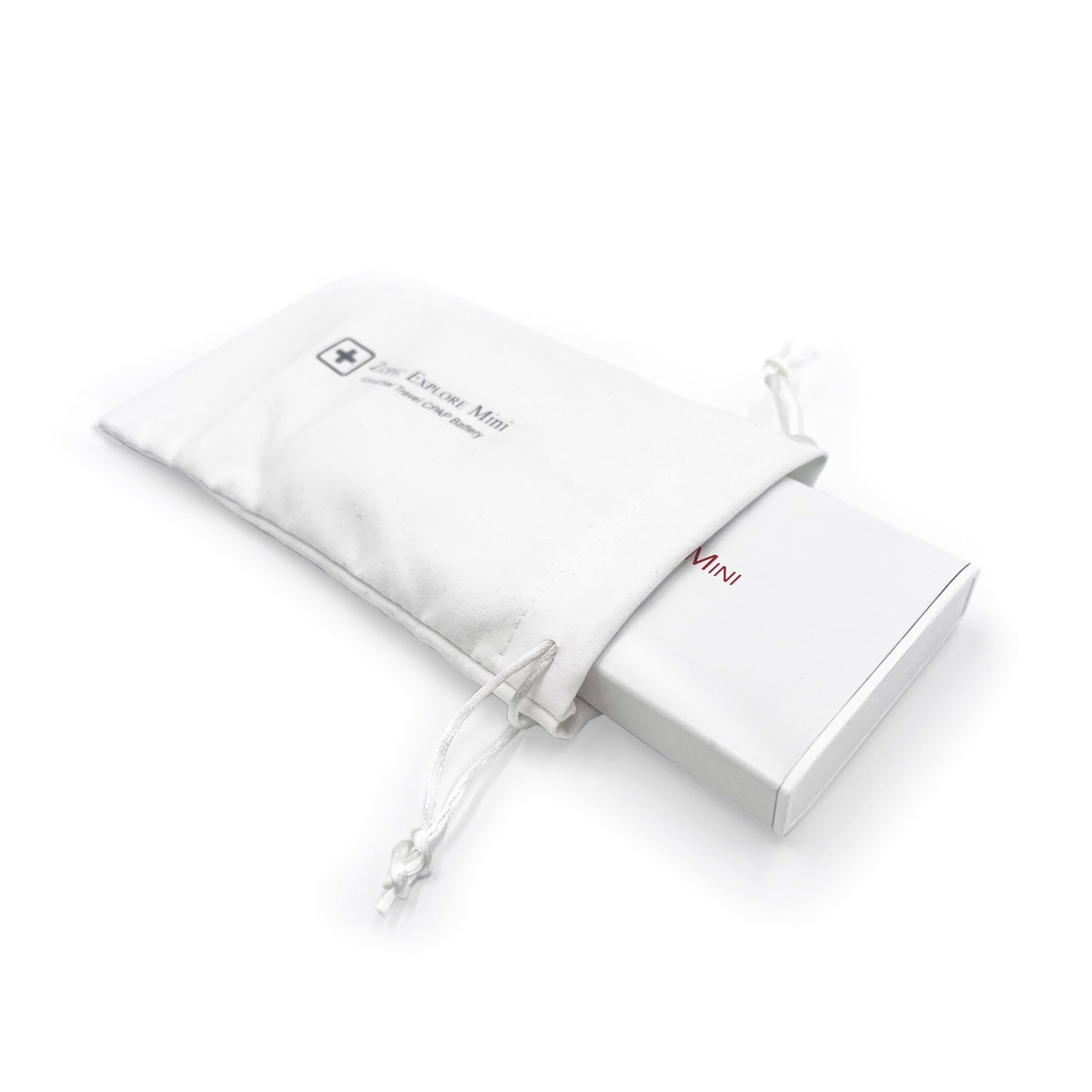 Bolsa de viaje incluida para transportar la batería con comodidad.