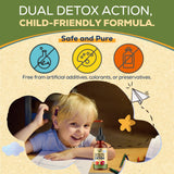 Atherionyxora Zeolita Detox para niños, ingredientes premium como vitamina C, magnesio y zinc