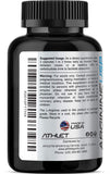 Athlet L-Arginina 1000 mg, cápsulas en primer plano, uso diario para soporte muscular.
