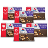 Atkins Endulge Caramel Nut Chew Bar en caja de 60 barras, snack ideal para meriendas.