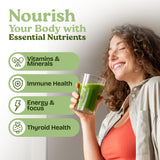 Detalle trébol rojo ingrediente detox Atlantic Naturals