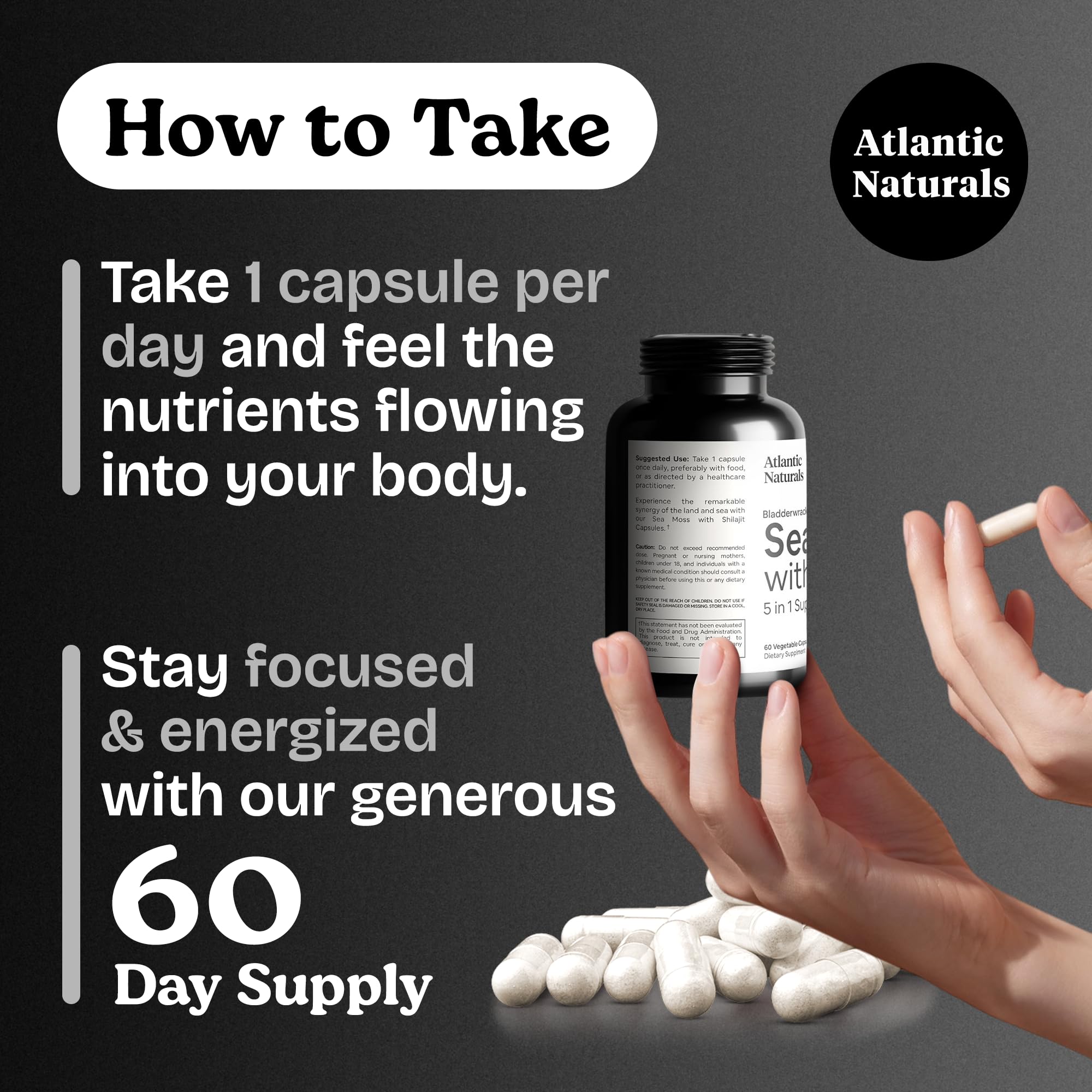 Atlantic Naturals vida activa: cápsulas para acompañar un estilo de vida activo